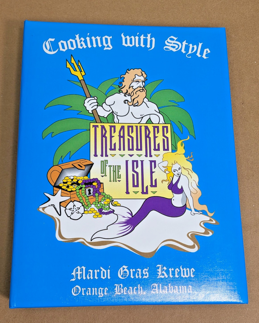 2008 Treasures of the Isle Mardi Gras Cookbook - Orange Beach AL Coastal Recipes